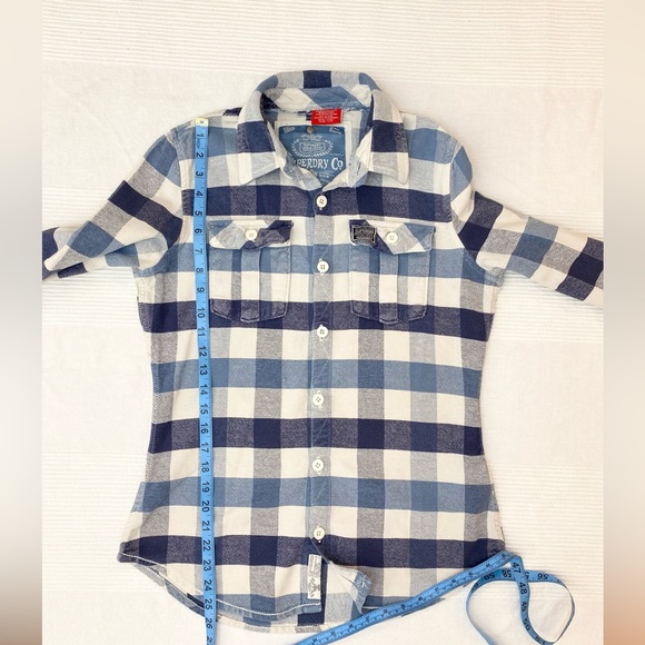 Vintage SuperDry Shirt Jacket - Picture 6 of 12